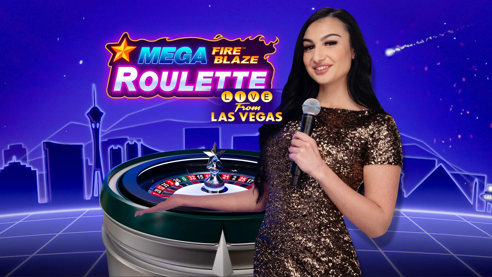 mega fire blaze roulette live